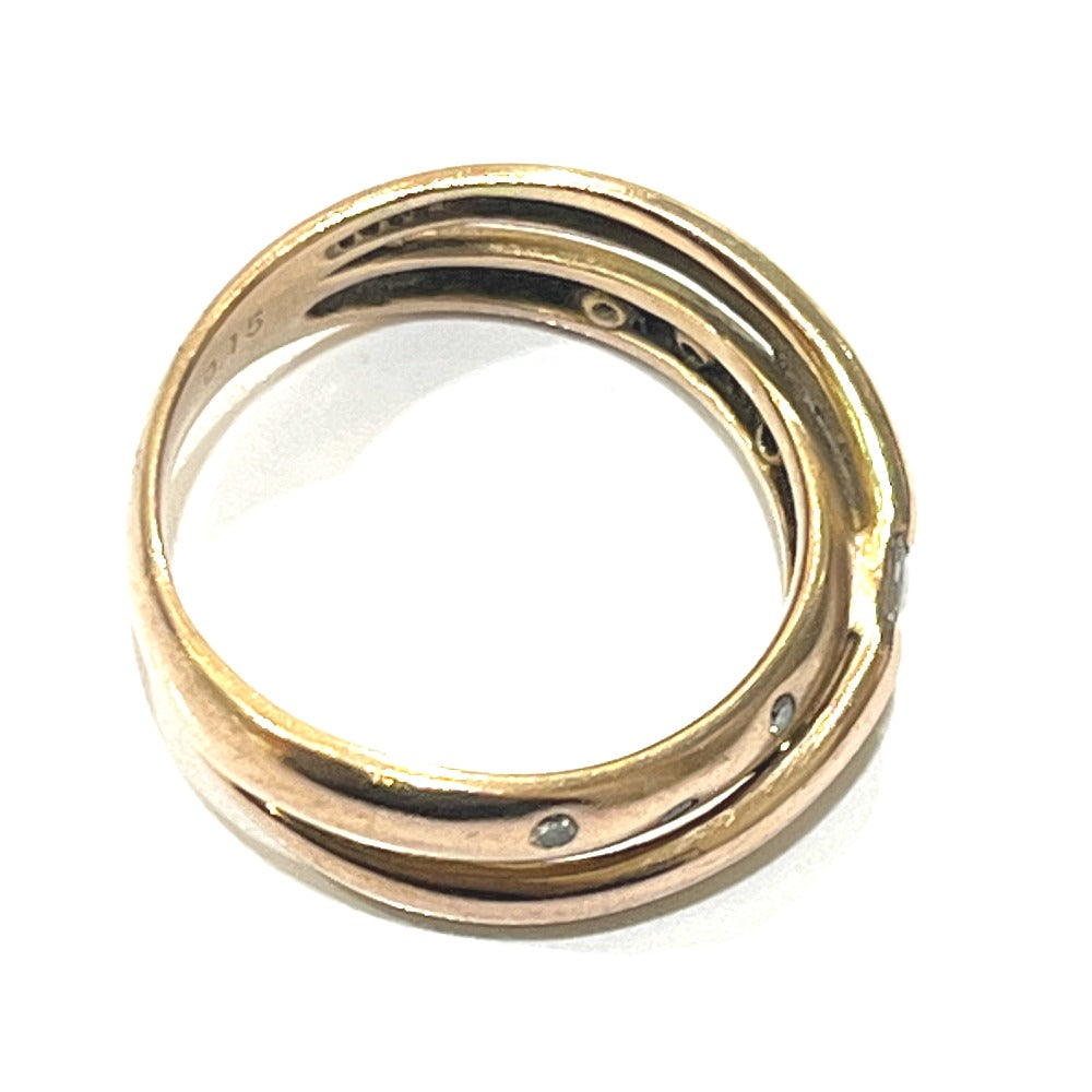 jewelry K18PG D0.15ct ダイヤ ダイヤ 宝石 アクセサリー リング・指輪 K18PG レディース ピンクゴールド ゴールド