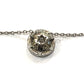 jewelry Pt850 Pt900 D0.29ct D0.13ct サークル ダイヤ ネックレス Pt900 レディース シルバー