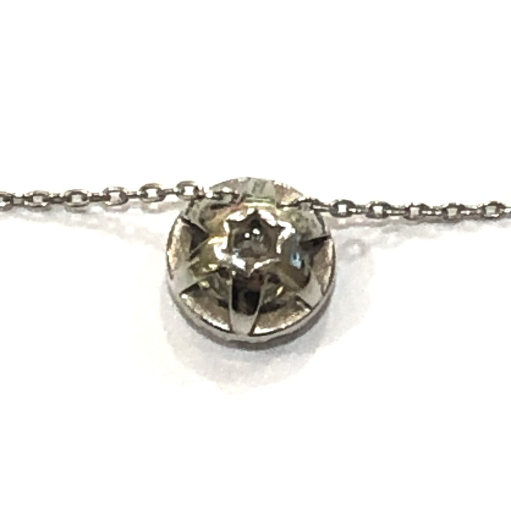 jewelry Pt850 Pt900 D0.29ct D0.13ct サークル ダイヤ ネックレス Pt900 レディース シルバー