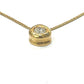 Jewelry K18 D0.32ct 1P Diamond Jewelry Accessory Necklace K18 Women's Gold