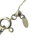 jewelry K18WG D0.30ct Diamond Accessories Necklace K18WG Silver Used