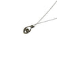 jewelry K18WG D0.30ct Diamond Accessories Necklace K18WG Silver Used