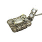 jewelry Pt850 x Pt900 D0.40ct Fancy Cut Diamond Accessories Necklace Pt900/Pt850 Silver Used
