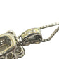 jewelry Pt850 x Pt900 D0.40ct Fancy Cut Diamond Accessories Necklace Pt900/Pt850 Silver Used