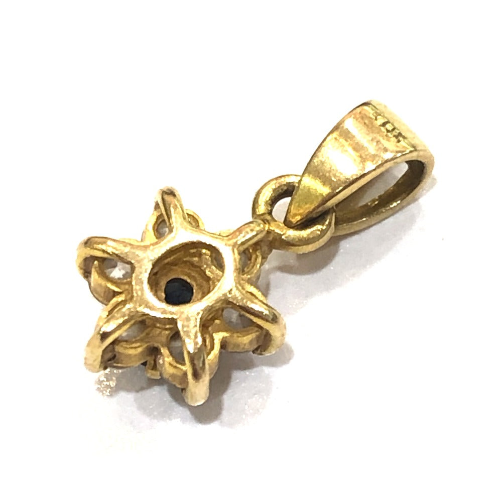 jewelry K18 サファイア ダイヤ ミニミニ ペンダントトップ K18 レディース ゴールド