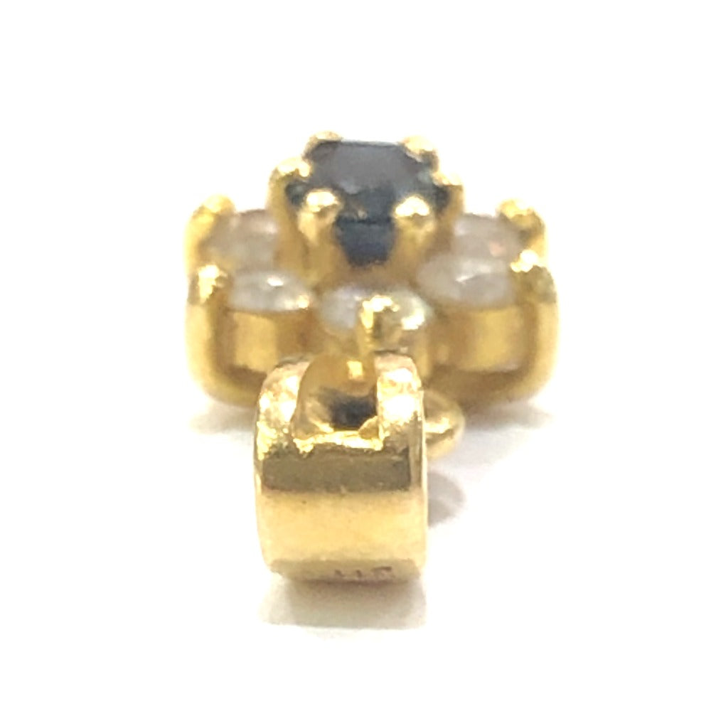 jewelry K18 サファイア ダイヤ ミニミニ ペンダントトップ K18 レディース ゴールド