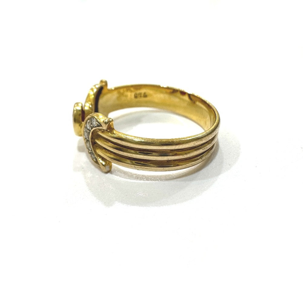 jewelry K18 ルビー石目無し ダイヤ 宝石 アクセサリー リング・指輪 K18 レディース ゴールド