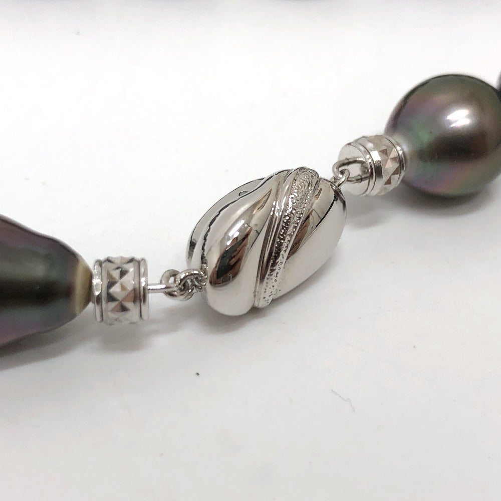 jewelry ブラック バロックパール ピアス ネックレス セット 2点 ネックレス パール レディース ブラック - brandshop-reference