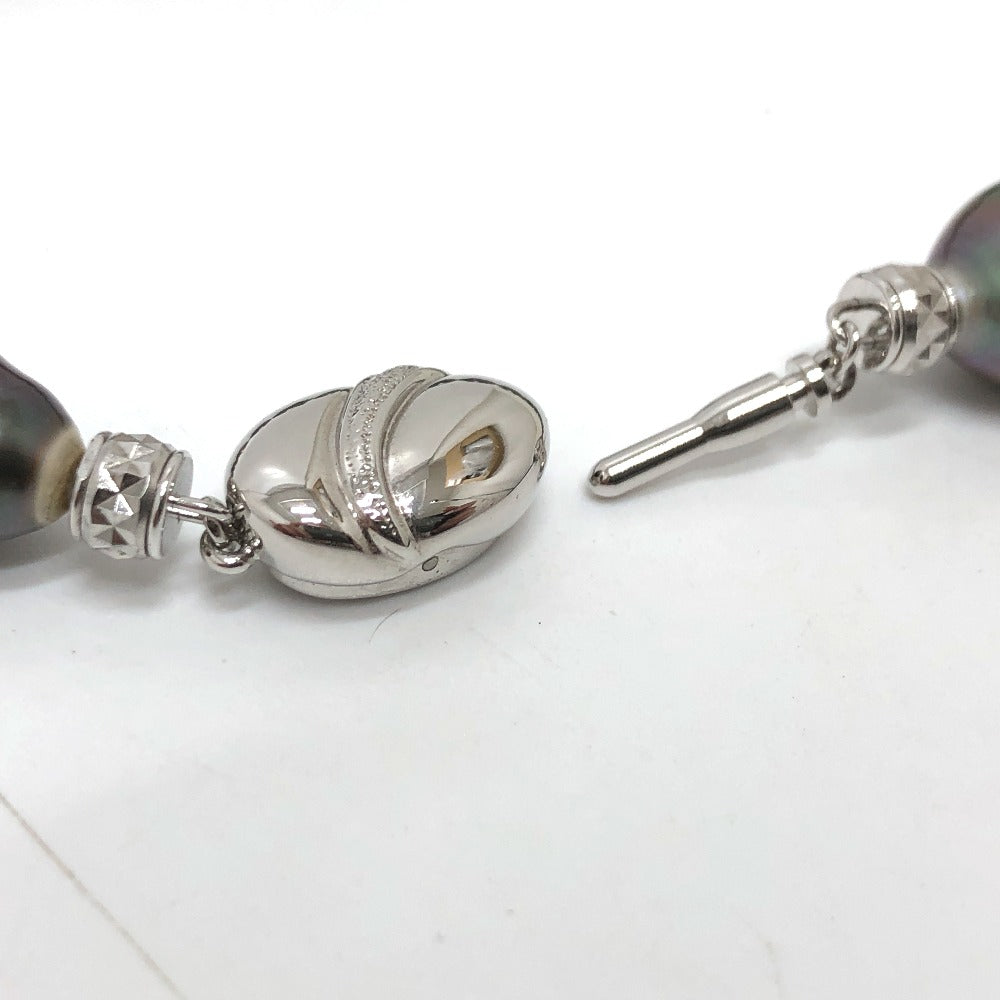 jewelry ブラック バロックパール ピアス ネックレス セット 2点 ネックレス パール レディース ブラック - brandshop-reference