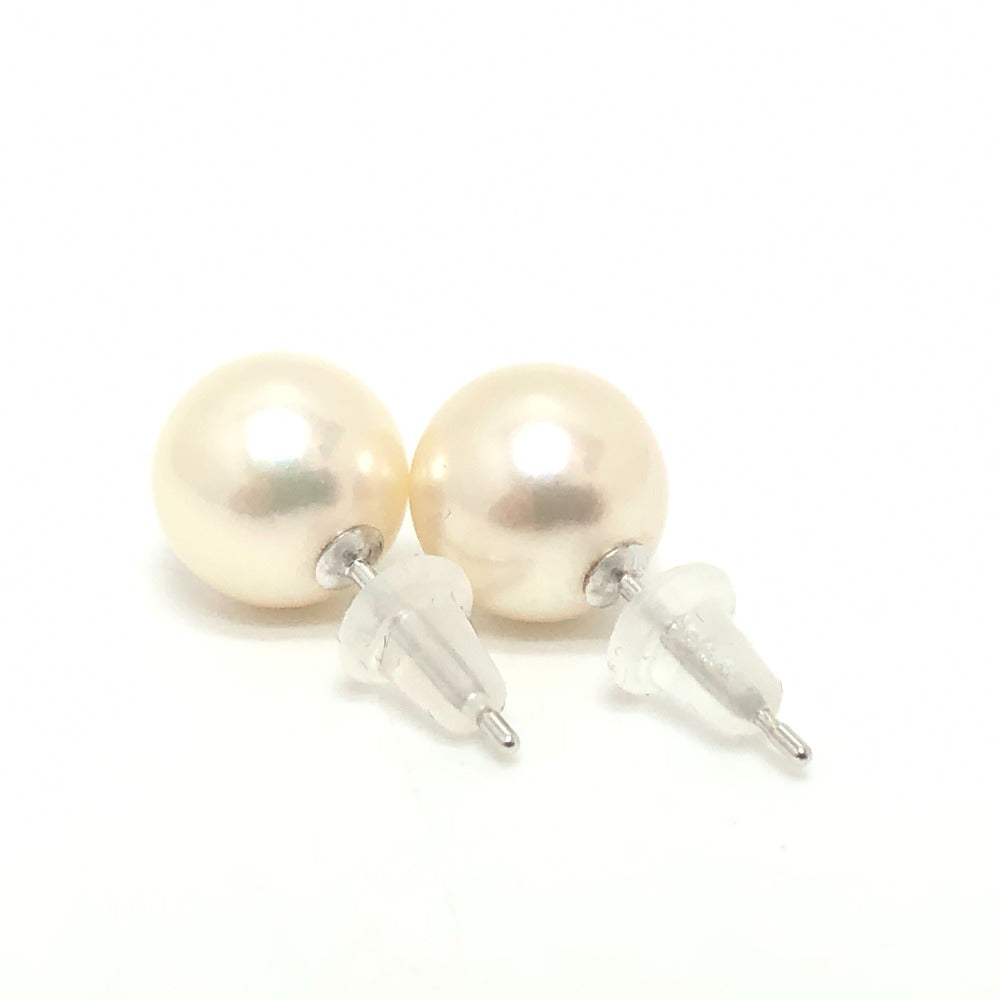 jewelry K14WG パール 9mm ピアス ジュエリー アクセサリー ピアス K14WG レディース ホワイト