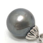 jewelry Pt900 ブラックパール ペンダントトップ トップ パール ペンダントトップ パール レディース シルバー - brandshop-reference