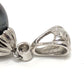 jewelry Pt900 ブラックパール ペンダントトップ トップ パール ペンダントトップ パール レディース シルバー - brandshop-reference