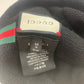 GUCCI シェリーライン ビーニー ニットキャップ 帽子 ニット帽 ウール メンズ ブラック