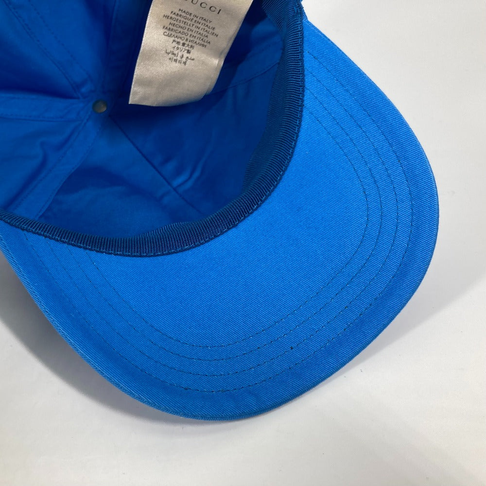 GUCCI 703207 ロゴ スパンコール 帽子 キャップ帽 ベースボール キャップ コットン メンズ - brandshop-reference