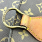 LOUIS VUITTON M51242 Saint-Cloud GM Shoulder Bag, Monogram Canvas, Brown, Women's