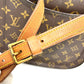 LOUIS VUITTON M51242 Saint-Cloud GM Shoulder Bag, Monogram Canvas, Brown, Women's