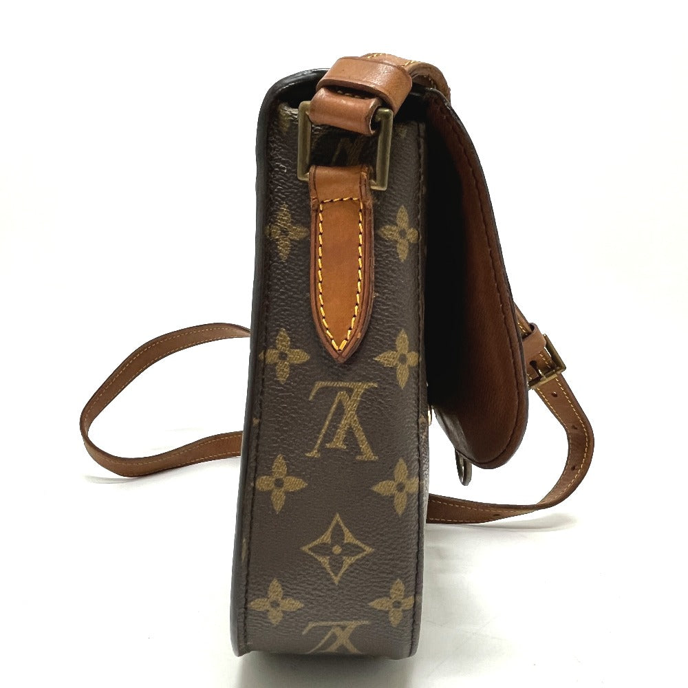 LOUIS VUITTON M51242 Saint-Cloud GM Shoulder Bag, Monogram Canvas, Brown, Women's