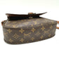 LOUIS VUITTON M51242 Saint-Cloud GM Shoulder Bag, Monogram Canvas, Brown, Women's