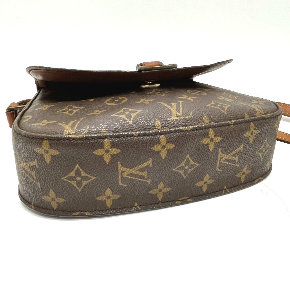 LOUIS VUITTON M51242 Saint-Cloud GM Shoulder Bag, Monogram Canvas, Brown, Women's