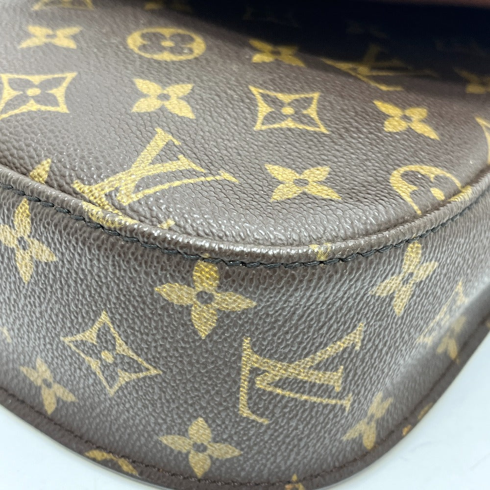 LOUIS VUITTON M51242 Saint-Cloud GM Shoulder Bag, Monogram Canvas, Brown, Women's