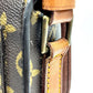 LOUIS VUITTON M51242 Saint-Cloud GM Shoulder Bag, Monogram Canvas, Brown, Women's