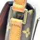 LOUIS VUITTON M51242 Saint-Cloud GM Shoulder Bag, Monogram Canvas, Brown, Women's