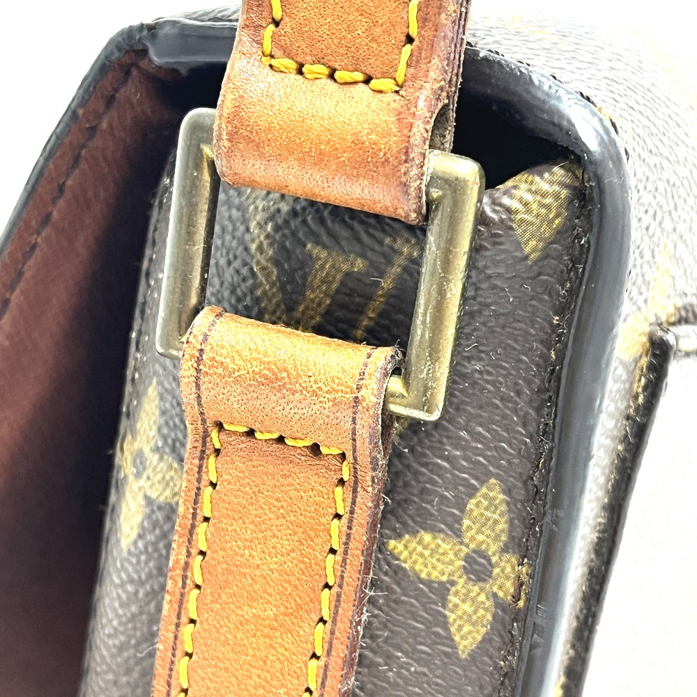 LOUIS VUITTON M51242 Saint-Cloud GM Shoulder Bag, Monogram Canvas, Brown, Women's
