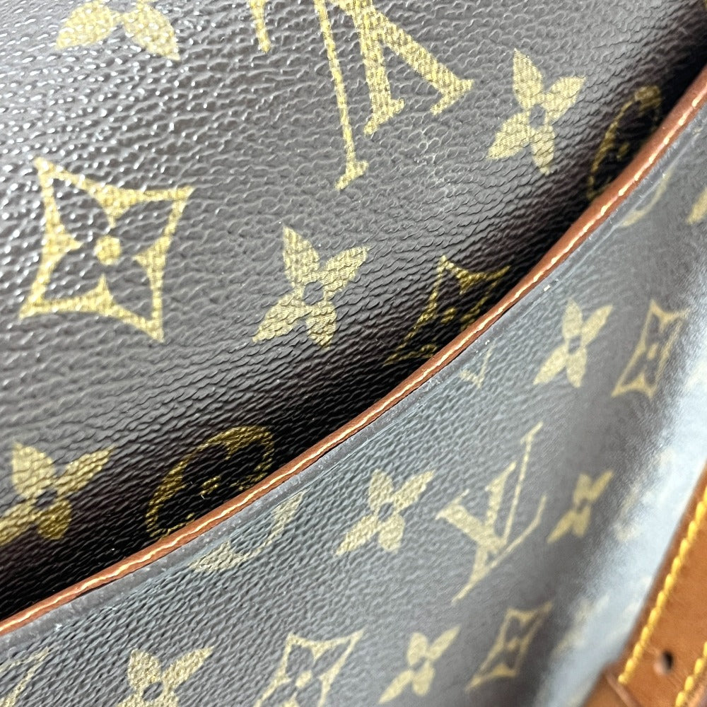 LOUIS VUITTON M51242 Saint-Cloud GM Shoulder Bag, Monogram Canvas, Brown, Women's