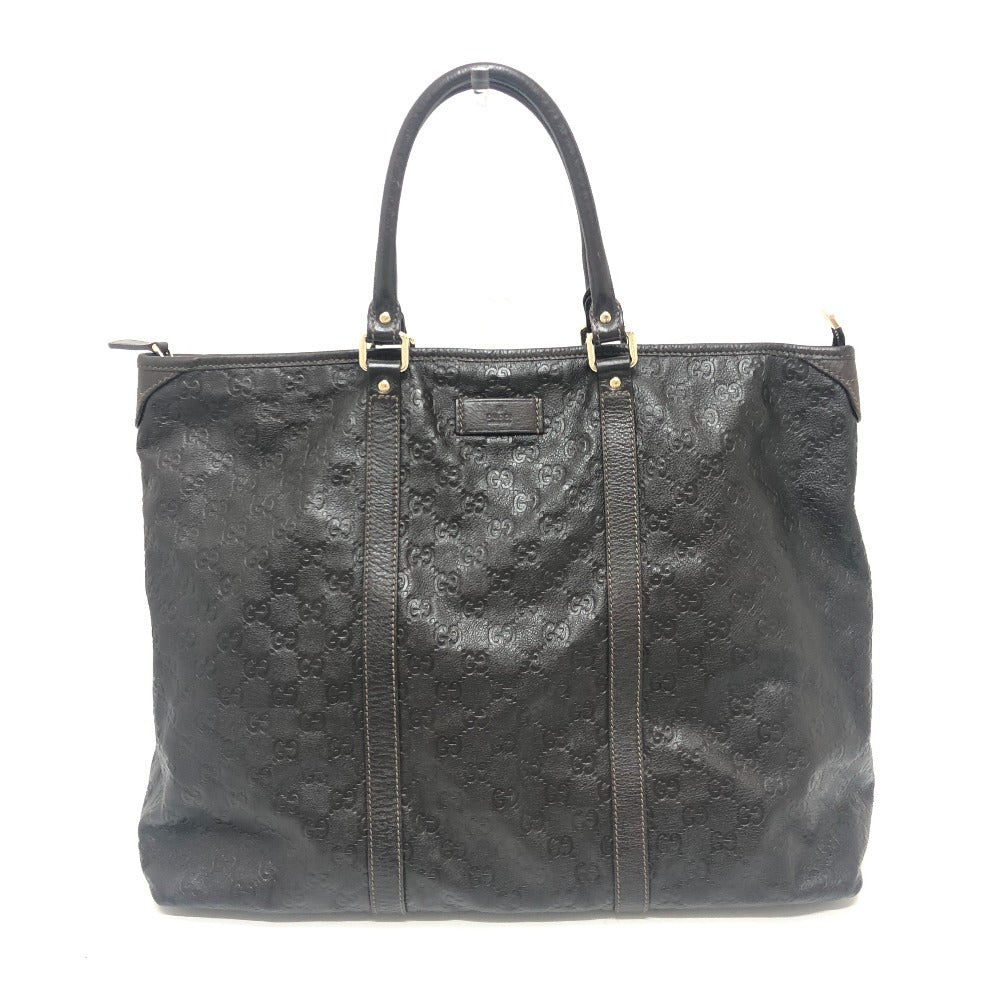 GUCCI 201482 Guccisima Bag Handbag Travel Bag Travel Bag Tote Bag Leather Women's Brown