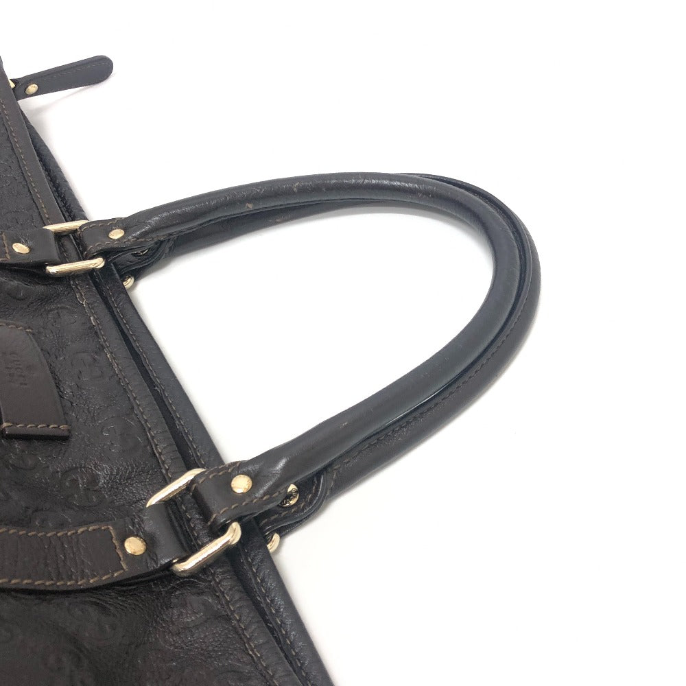 GUCCI 201482 Guccisima Bag Handbag Travel Bag Travel Bag Tote Bag Leather Women's Brown