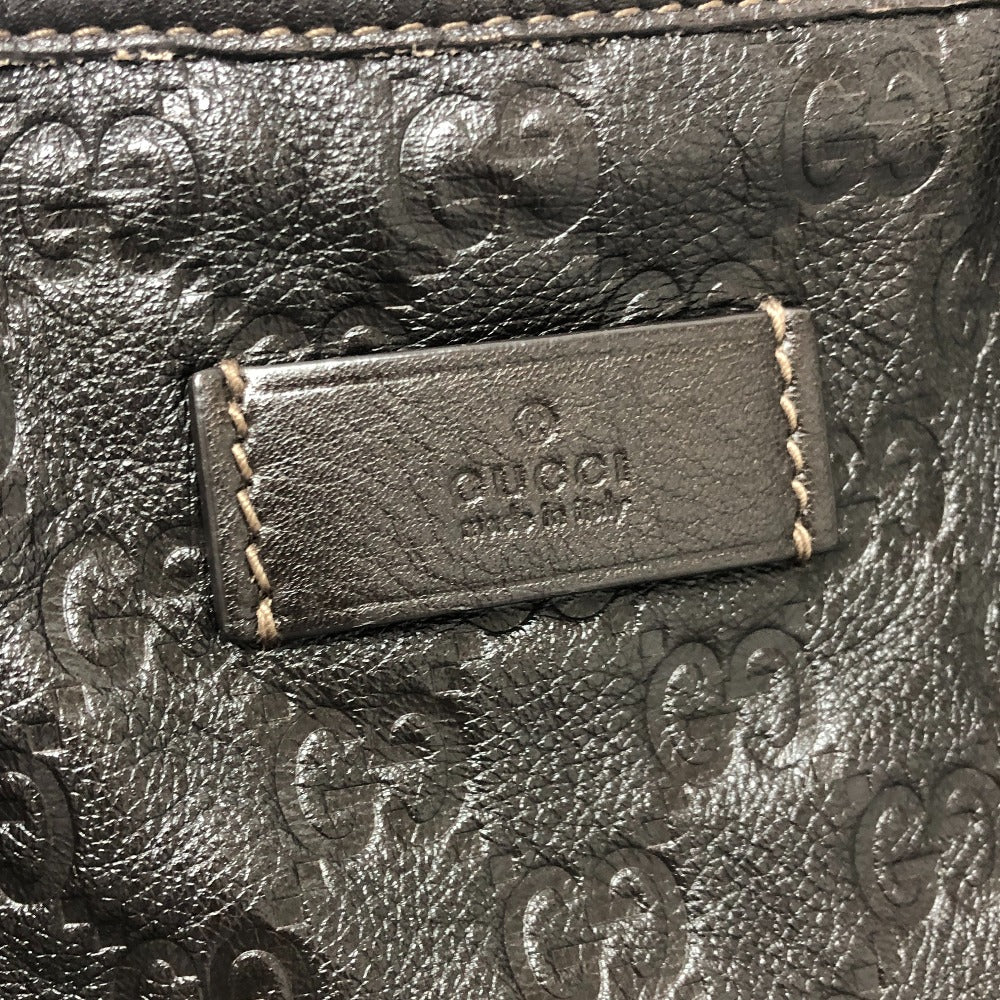GUCCI 201482 Guccisima Bag Handbag Travel Bag Travel Bag Tote Bag Leather Women's Brown