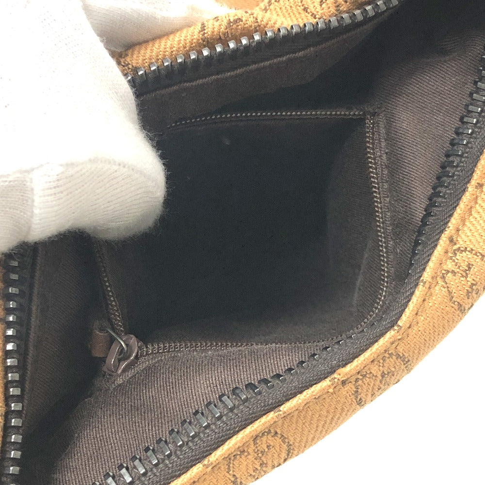 GUCCI 101333 GGCanvas Handbag, Shoulder bag, One shoulder bag Shoulder Bag Canvas Beige Used