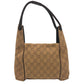 GUCCI 101333 GGCanvas Handbag, Shoulder bag, One shoulder bag Shoulder Bag Canvas Beige Used