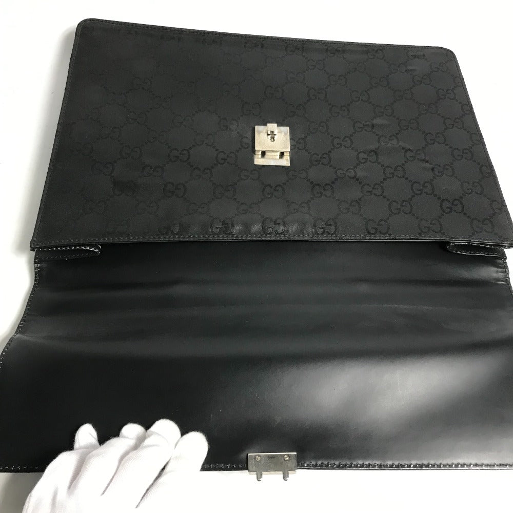 GUCCI 002214 カバン GG ハンドバッグ カバン  ビジネスバッグ ナイロン/レザー メンズ - brandshop-reference