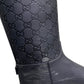 GUCCI GG pattern Rain boots shoes Rain shoes rubber Black Used