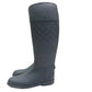 GUCCI GG pattern Rain boots shoes Rain shoes rubber Black Used