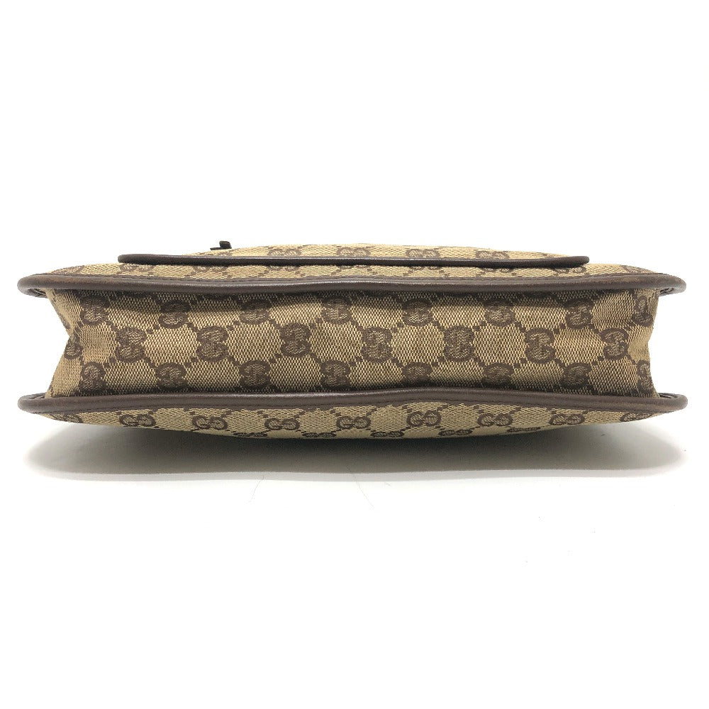 GUCCI 001-4198 GGCanvas One-shoulder bag, handbag Shoulder Bag Canvas Beige Used