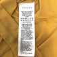 GUCCI 616036 ノースフェイスコラボ THE NORTH FACE コラボ アパレル トップス 半袖Ｔシャツ コットン レディース マスタード イエロー