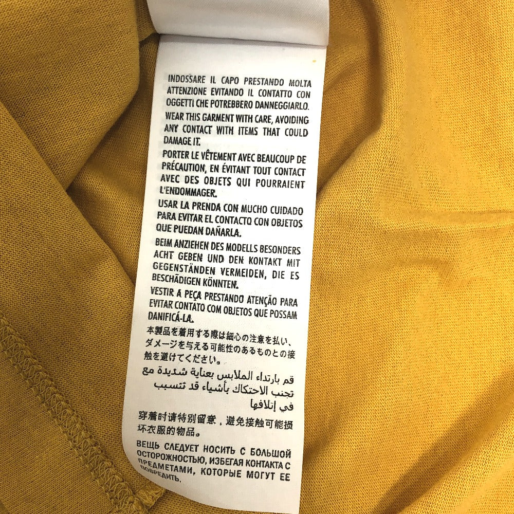 GUCCI 616036 ノースフェイスコラボ THE NORTH FACE コラボ アパレル トップス 半袖Ｔシャツ コットン レディース マスタード イエロー
