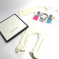 GUCCI 596315 Yuko Higuchi Collaboration Cat Romper Top Baby Long Sleeve Jumpsuit Cotton Kids White