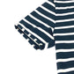 GUCCI 574931 Striped Top, Short Sleeve Cotton T-Shirt, Men's, Navy