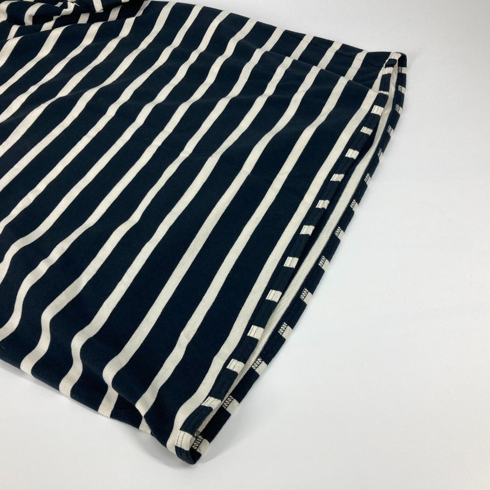 GUCCI 574931 Striped Top, Short Sleeve Cotton T-Shirt, Men's, Navy