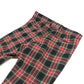 Gucci 864U01 Sweatpants Plaid Pantas Seluar Kabel Seluar Lelaki Merah Lelaki