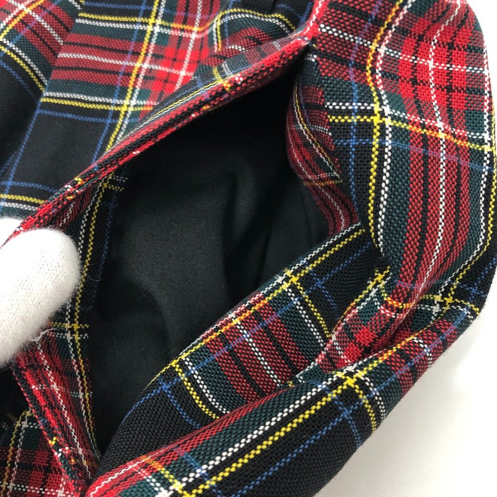 Gucci 864U01 Sweatpants Plaid Pantas Seluar Kabel Seluar Lelaki Merah Lelaki