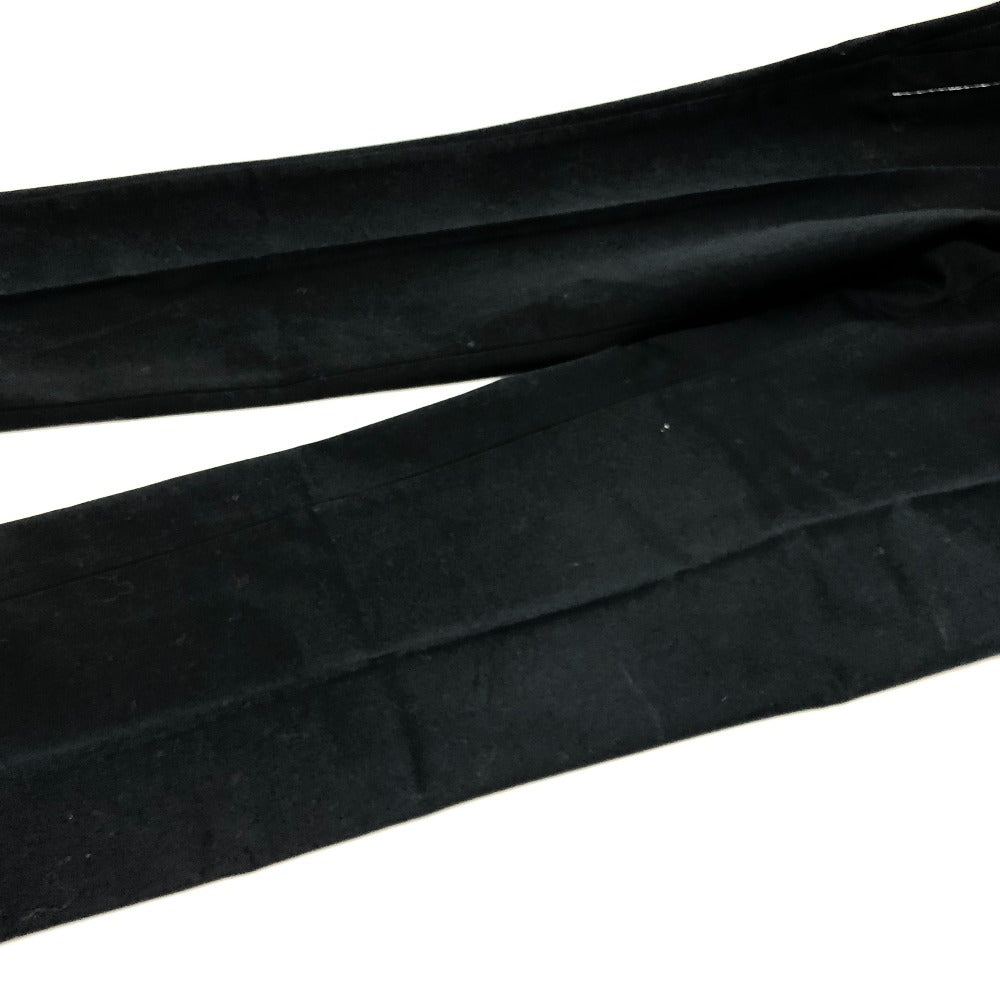 Gucci 222279 Corduroy Beralih Seluar Seluar Seluar Seluar Lebar Kapas Lelaki Hitam