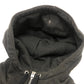 GUCCI 627079 20AW Arm Logo Print Half-Zip Apparel Top Pullover Hoodie Cotton Men's Black