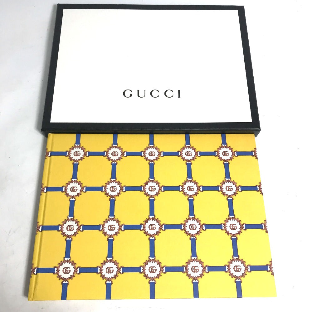 GUCCI 絵 ロゴ GG スケッチブック ノート ステーショナリー ノートブック 紙 レディース