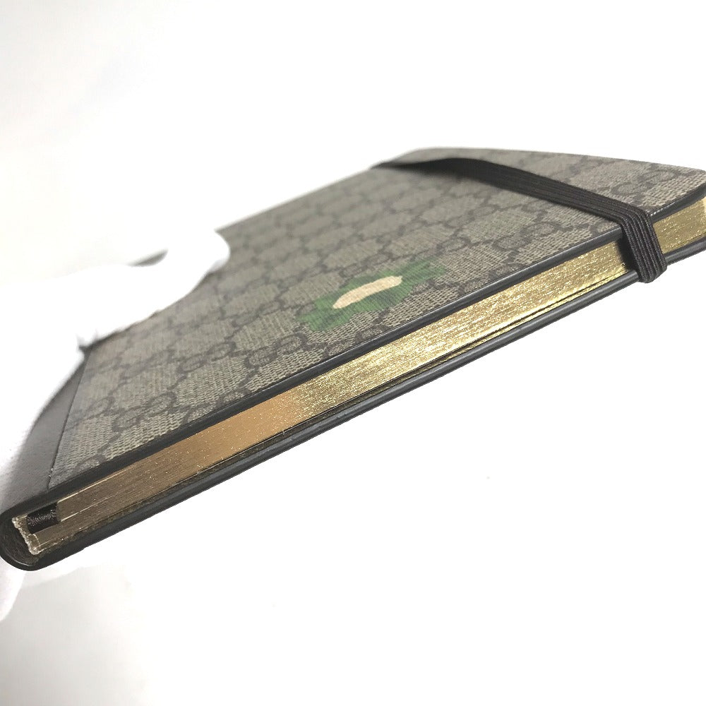 GUCCI GG Notebook Stationery Notebook PVC Women's Beige