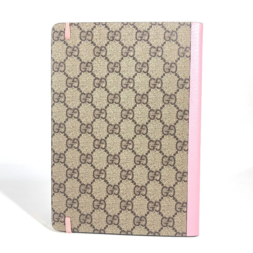 GUCCI ディズニー DISNEY コラボ デイジーダック ノート メモ帳 GGスプリーム ステーショナリー ノートブック GGスプリームキャンバス ユニセックス ピンク - brandshop-reference