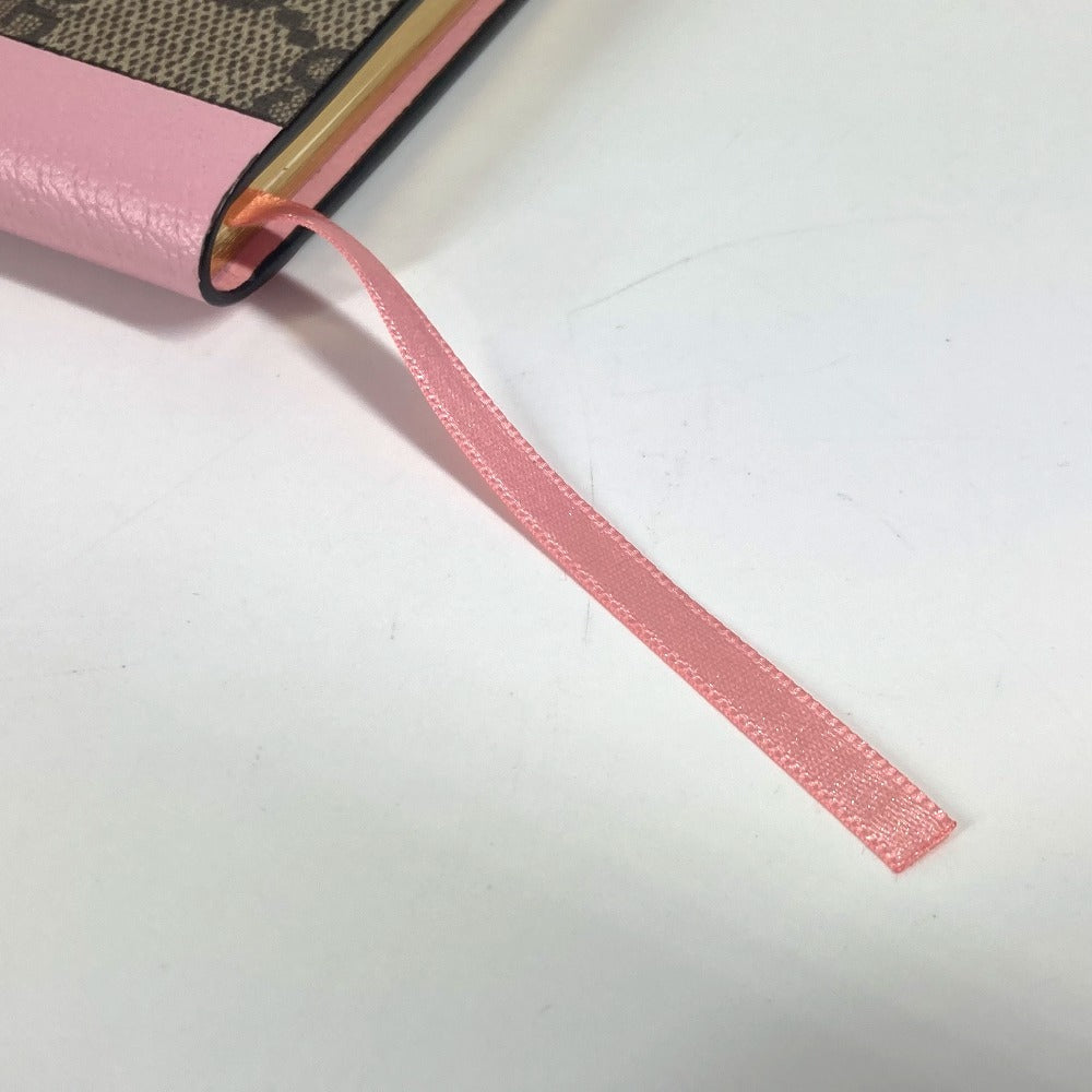 GUCCI ディズニー DISNEY コラボ デイジーダック ノート メモ帳 GGスプリーム ステーショナリー ノートブック GGスプリームキャンバス ユニセックス ピンク - brandshop-reference